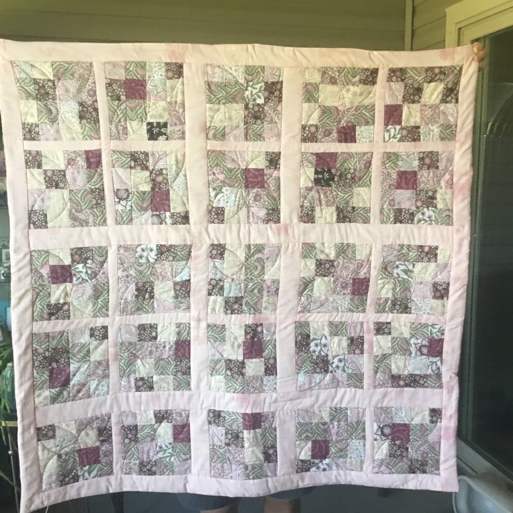 Handmade Lap Quilt  - Picture 7 of 16